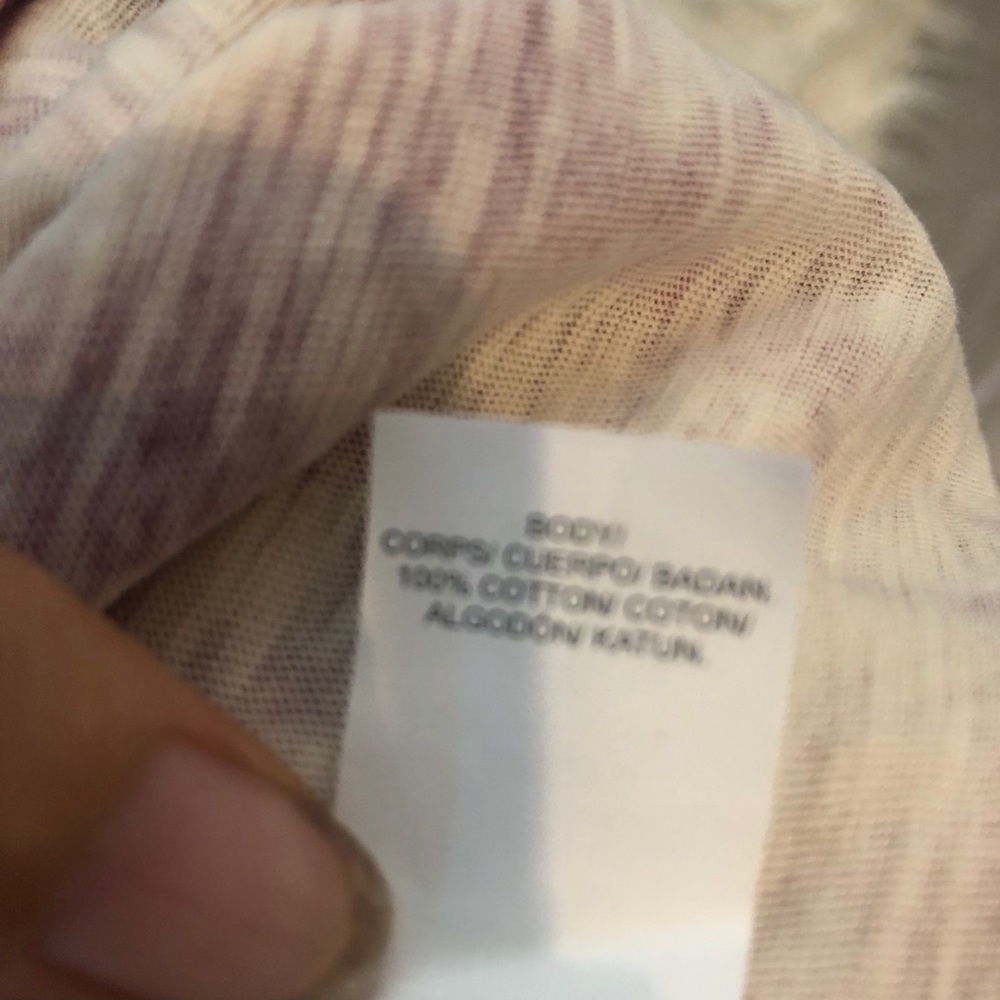 Lucky brand women xl tank top cream pink NWT - Picture 5 of 6